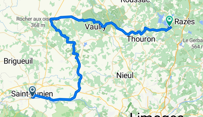 Saint-Junien - St Pardoux par Mortemart