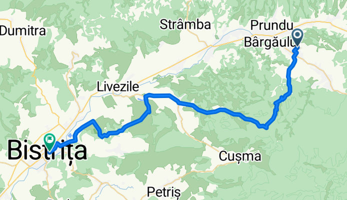 Bistriţa Bârgăului - Bistriţa