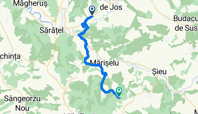 Budacu de Jos - Mărişelu