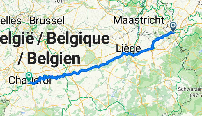 Aachen - Namur + Namur - Fourmies