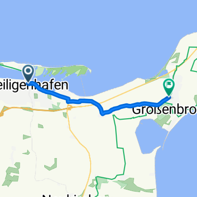 Am Strande, Heiligenhafen nach Nordlandstraße, Großenbrode