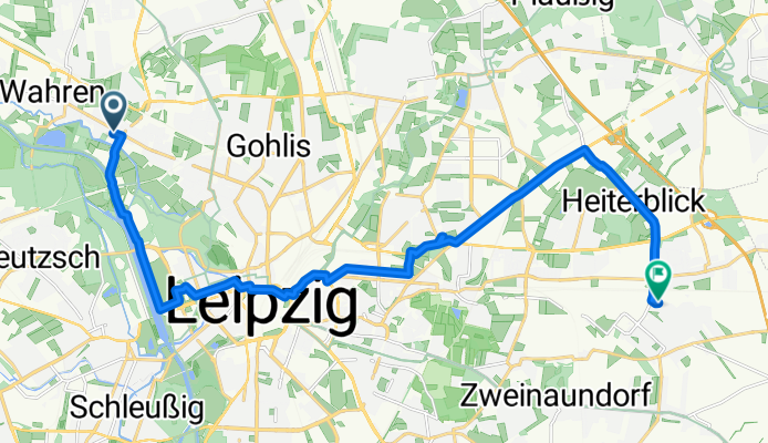 Friedrich-Bosse-Straße, Leipzig nach Topasstraße, Leipzig
