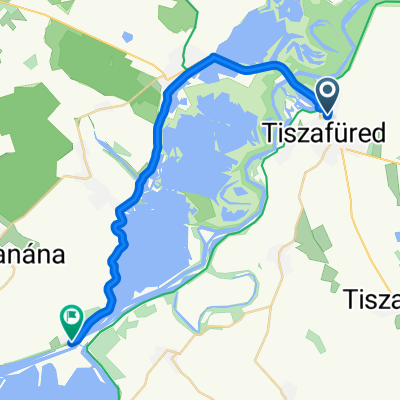 Mák utca, Tiszafüred - Tiszanána