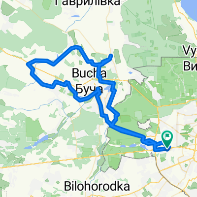 Route in Kyiv