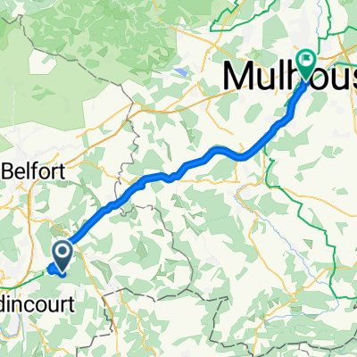 Combe du Magny nach Rue de la Sinne