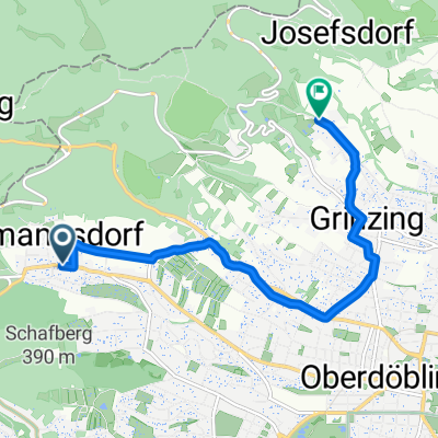 Michaelerwaldweg nach Krapfenwaldgasse 65-73