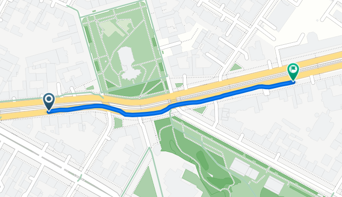 Oranienstraße, Berlin nach Skalitzer Straße, Berlin