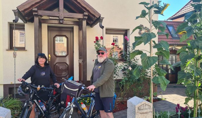 Photo 1 of the Bikemap route "Leipzig - Wittenberg"