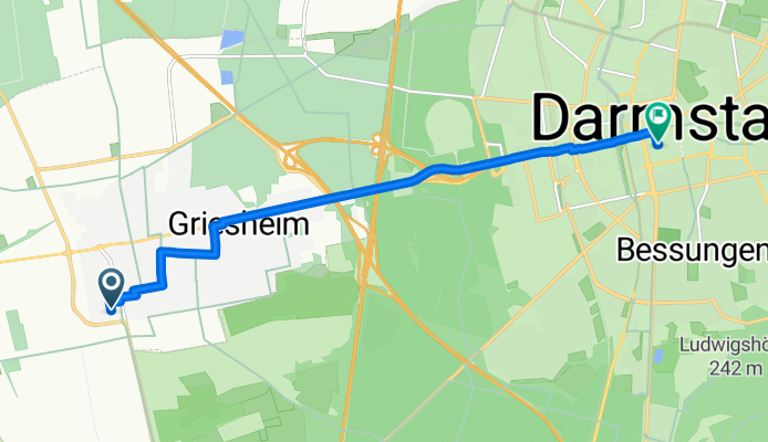 Anne-Frank-Straße to Grafenstraße