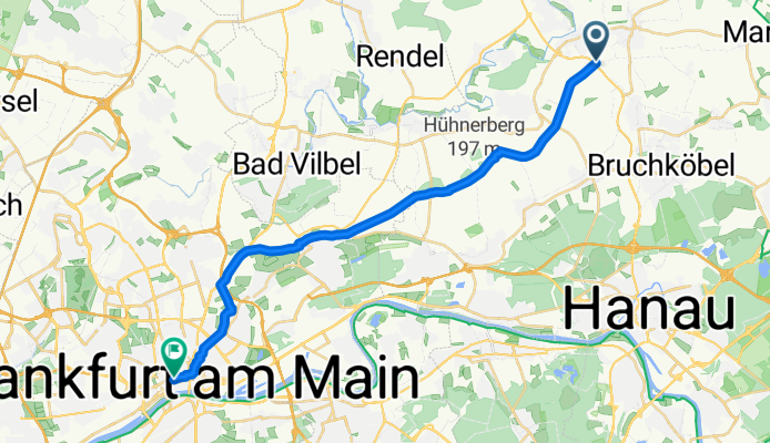 Nidderau - Frankfurt am Main