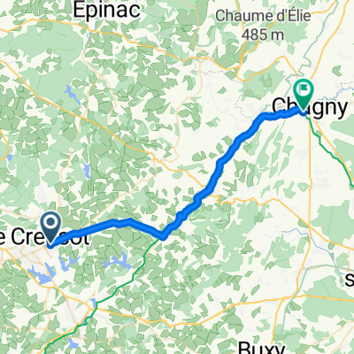 De Rue Hoche à Rue du Pont de Bouzeron