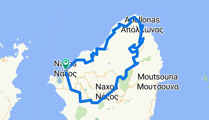 Γλινάδου to Γλινάδου