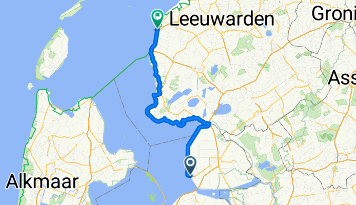 Urk to Harlingen