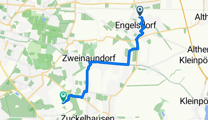 Topasstraße, Leipzig nach Strümpellstraße, Leipzig