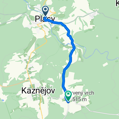 Pivovarská, Plasy do Silnice 1804, Obora