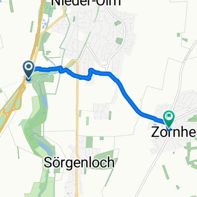 L 401, Nieder-Olm nach Kirchgasse, Zornheim