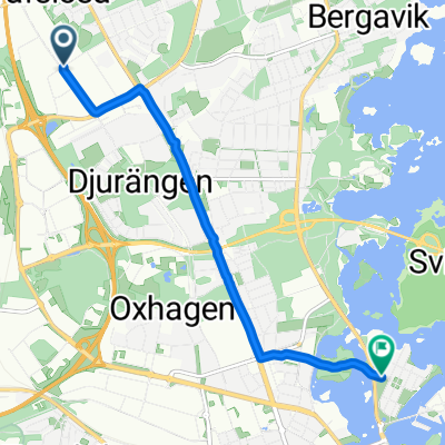 Franska vägen, Kalmar to Gripgatan, Kalmar