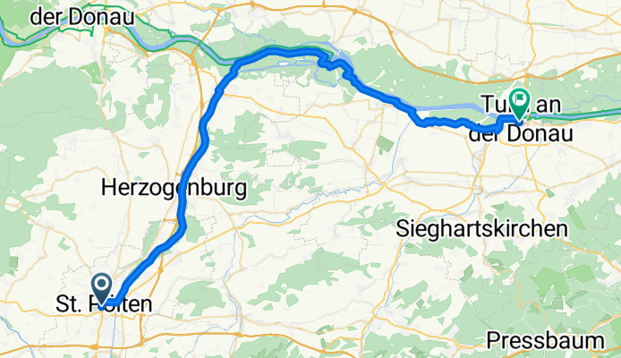 St. Pölten nach Tulln