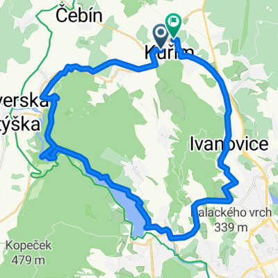 Kuřim - Prígl - Kuřim