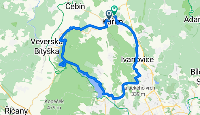 Kuřim - Prígl - Kuřim