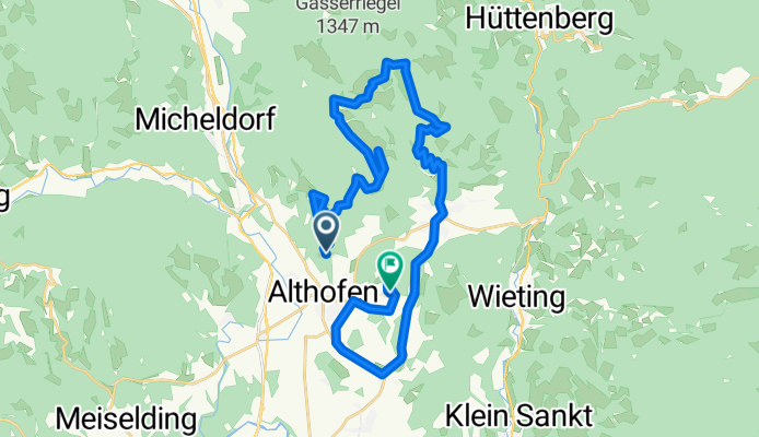 Schloßplatz nach Moorweg