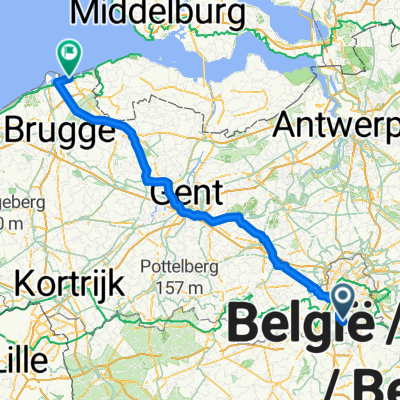 Route from Rhode-Saint-Genèse