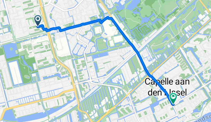 Van Heukelomstraat, Rotterdam naar Reigerlaan, Capelle aan den IJssel