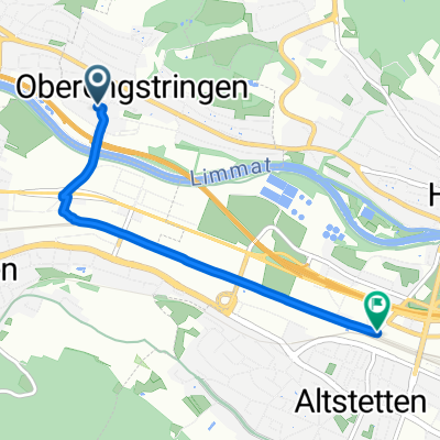 Rauchackerstrasse, Oberengstringen nach Aargauerstrasse, Zürich