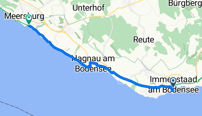 Seestraße Ost nach Meersburg