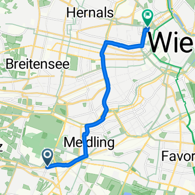 Schönbrunnerallee, Wien nach Frankgasse, Wien