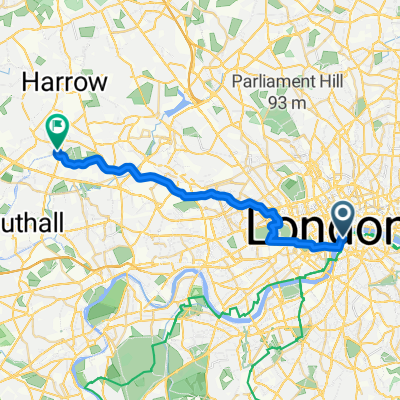 Waterloo to Greenford Quay