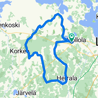 Route in Hollola