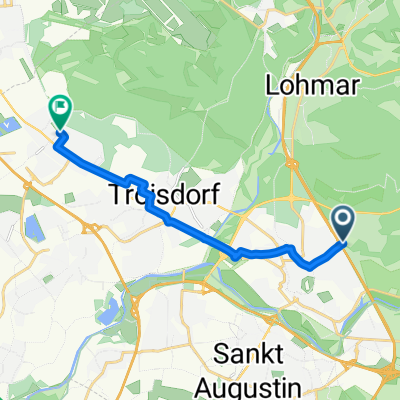 Zeithstraße nach Spicher Platz
