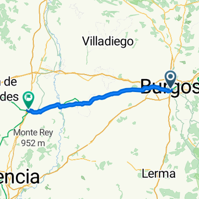 Tag 8 Burgos - Frómista