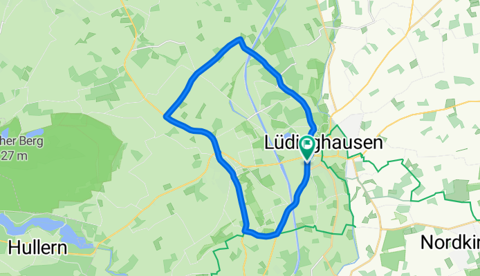 Akazienweg, Lüdinghausen nach Akazienweg, Lüdinghausen