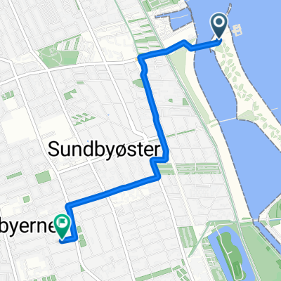 Øresundsstien, København S to Grækenlandsvej, København S
