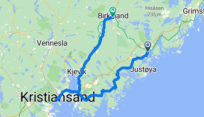 Lillesand - Birkeland