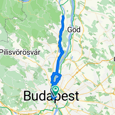 District V, Budapest to Király utca, Budapest