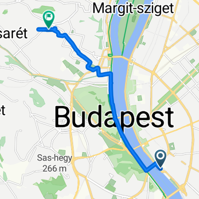 Mátyás utca, Budapest to Szpáhi utca, Budapest