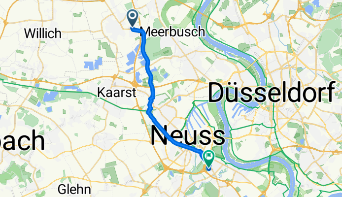 Fahrrad Weg Schule