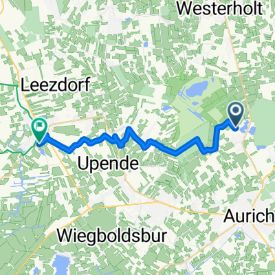 2) Badesee Tannenhausen bis Upgant-Schott