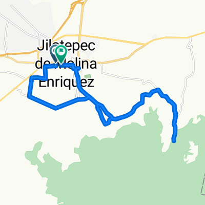 Calle Guadalupe Victoria, Jilotepec de Molina Enríquez a Avenida Reforma Poniente, Jilotepec de Molina Enríquez