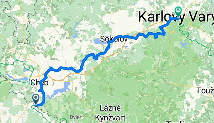 Cheb - Karlovy Vary