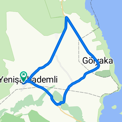 Metehan Sk., Yenişarbademli to Şehit Mustafa Gözütok Cd., Yenişarbademli