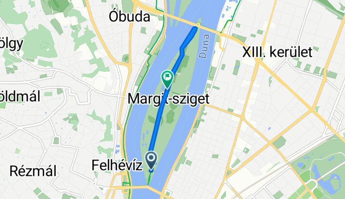 Hajós Alfréd sétány to Soó Rezső sétány