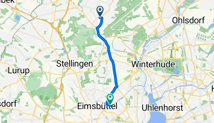 Paul-Sorge-Straße, Hamburg nach Bundesstraße, Hamburg