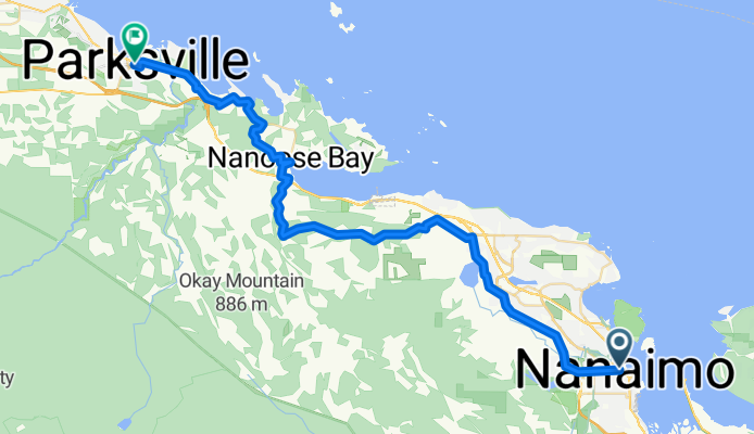 Route to Parksville