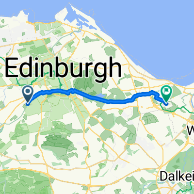 Polwarth Terrace, Edinburgh to Glennie Road, Musselburgh
