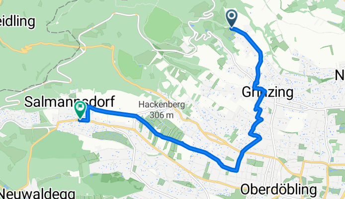 Krapfenwaldgasse 65-73 nach Michaelerwaldweg