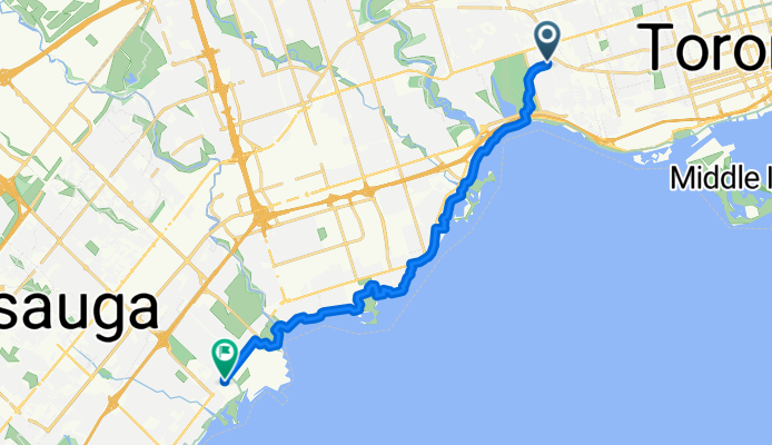 Howard Park Ave, Toronto to Lakeshore Rd E, Mississauga